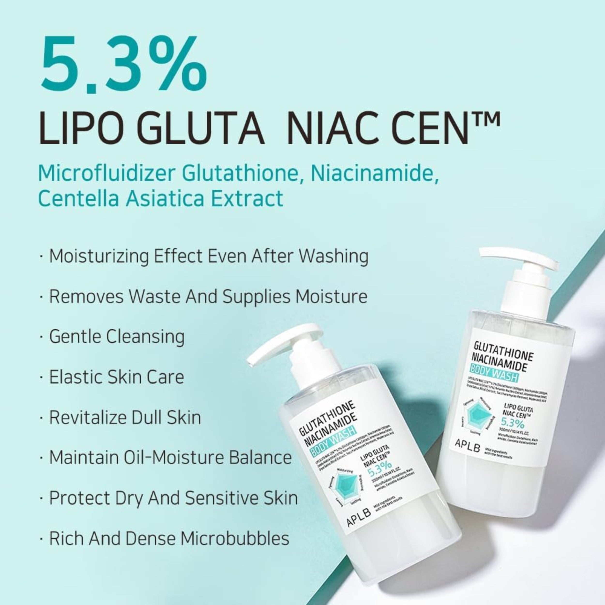 APLB Glutathione Niacinamide Body Wash | Brightening Cleanser | KKUMIDA APLB Glutathione Niacinamide Body Wash | Brightening Cleanser | KKUMIDA