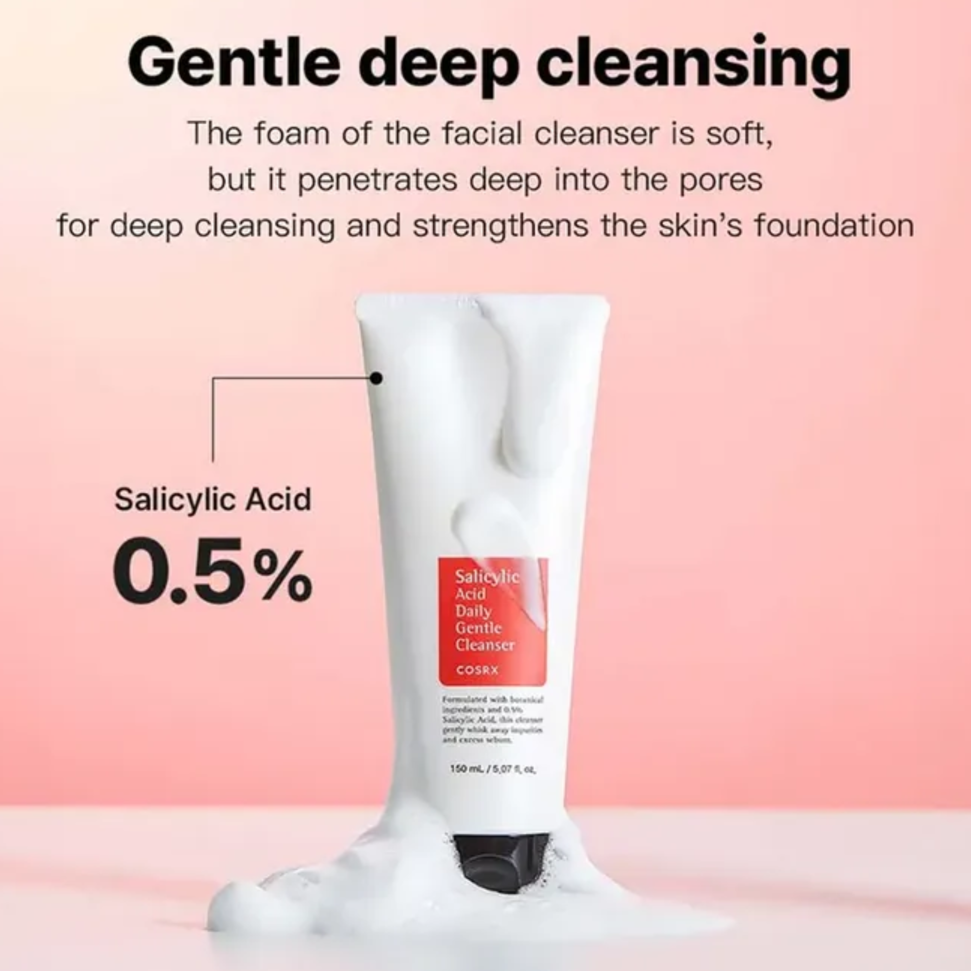 COSRX  Salicylic Acid Daily Gentle Cleanser