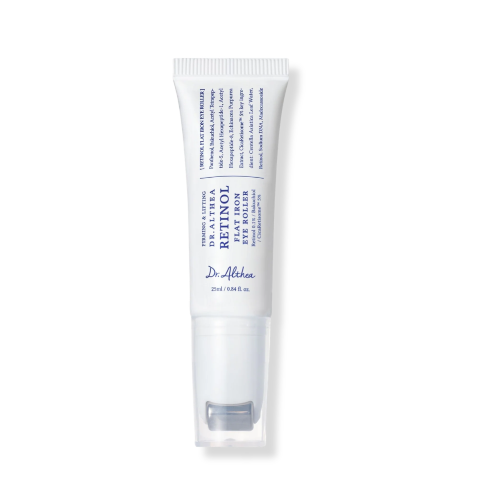 Tube of Dr. Akeem's Retinol Eye Roller on a white background