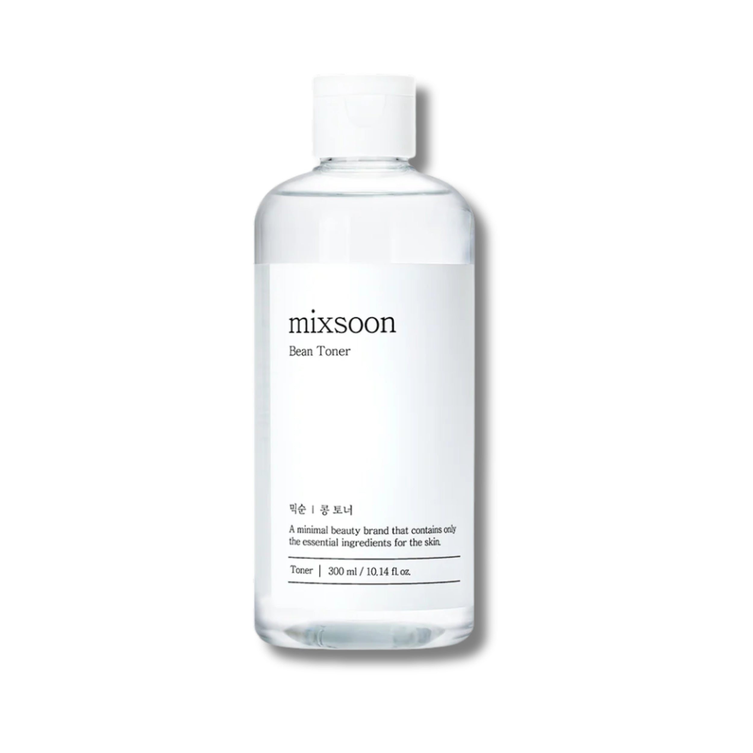 Bottle of mixsoon Best Toner on a white background