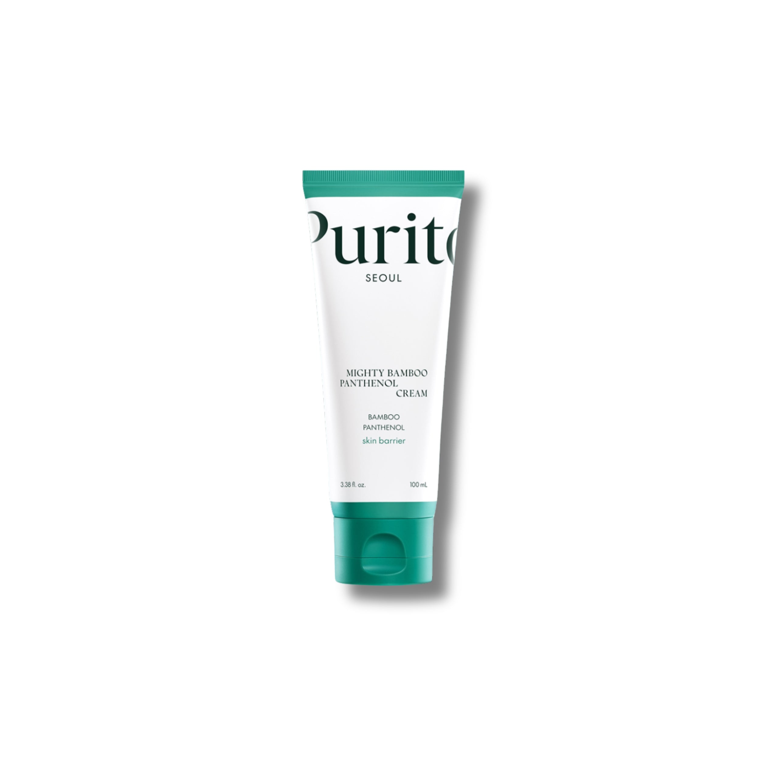 Tube of Purito cream on a white background