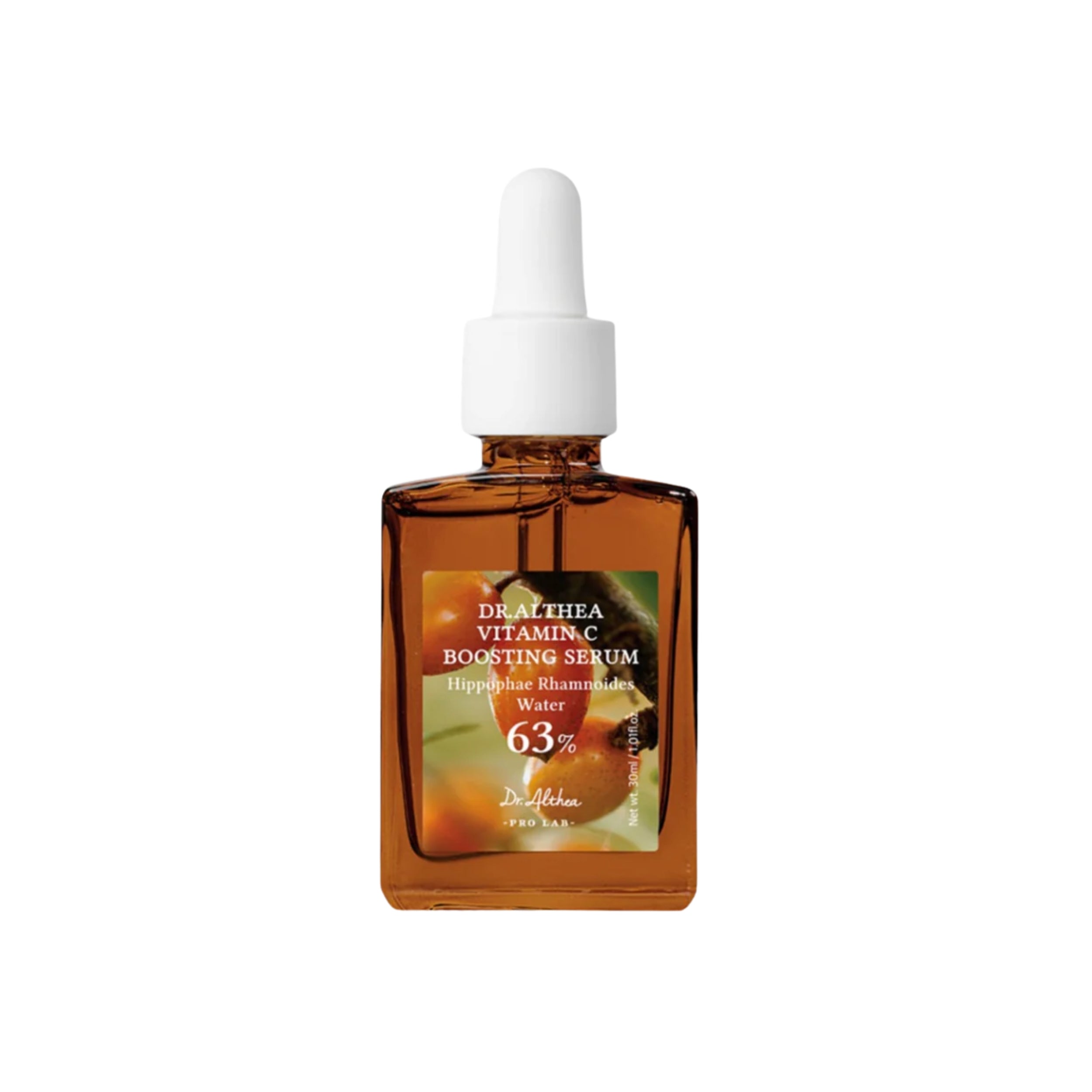 Dr Althea vitamin C boosting serum in white background