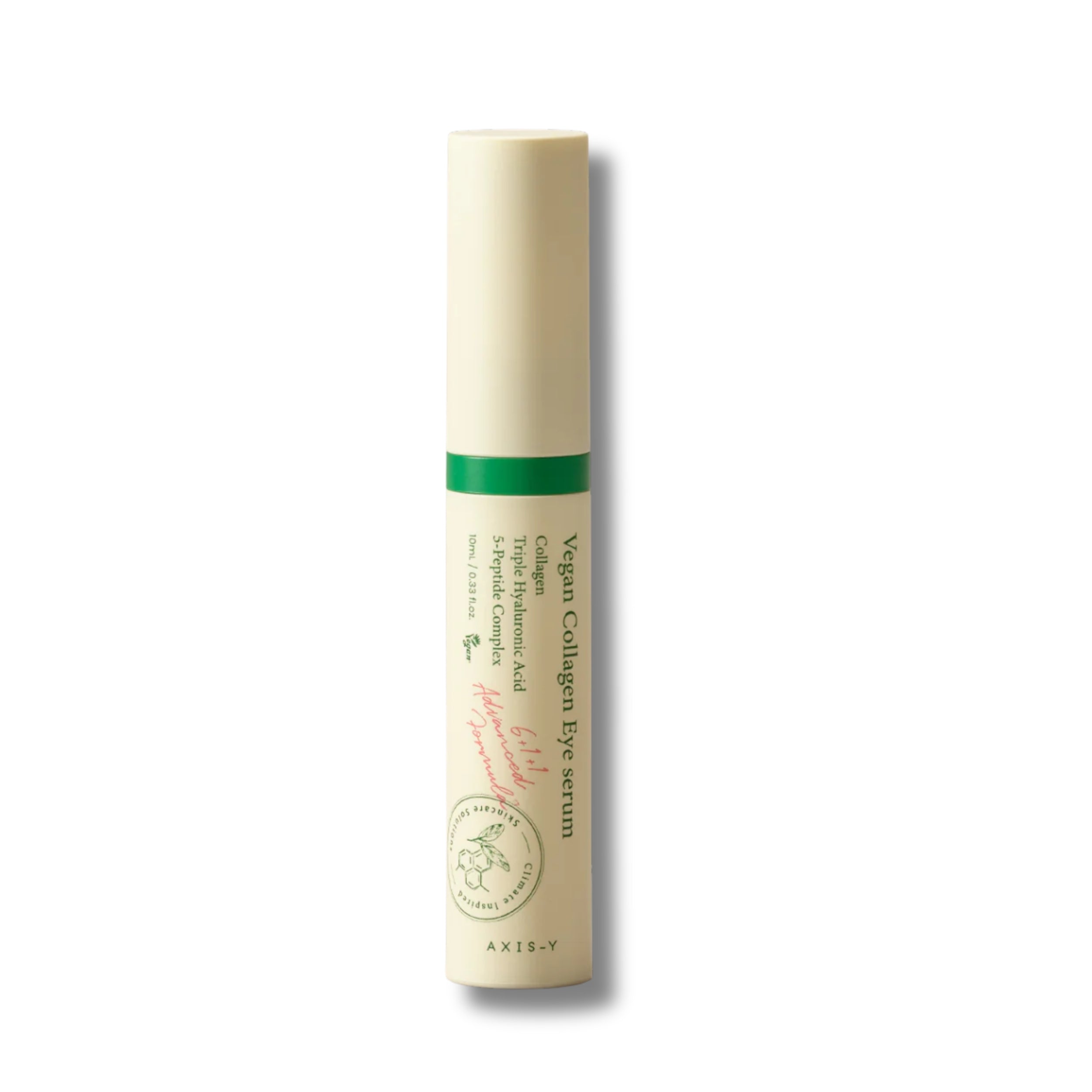 AXIS-Y Vegan Collagen Eye serum tube on a white background
