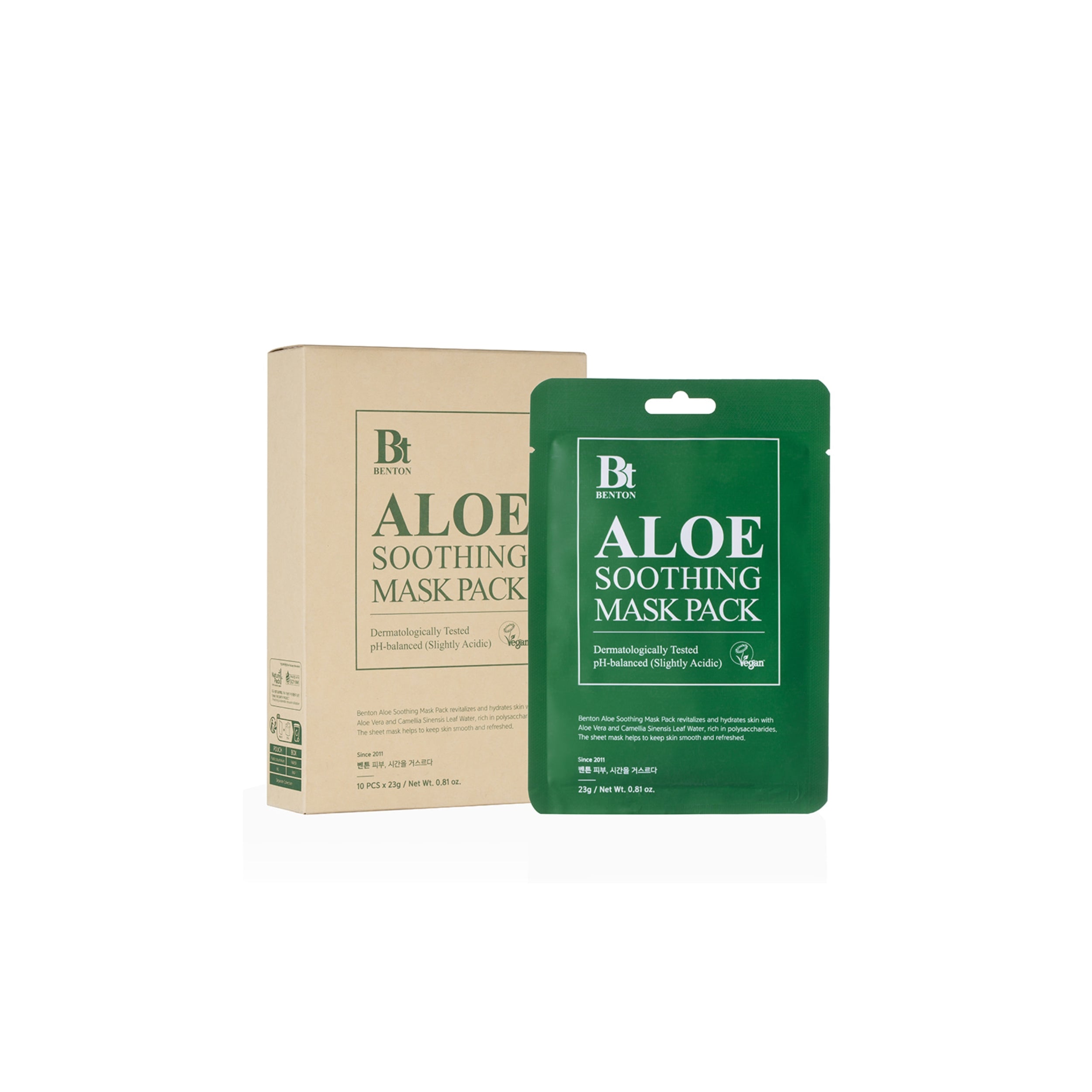 Aloe Soothing Mask Pack Benton