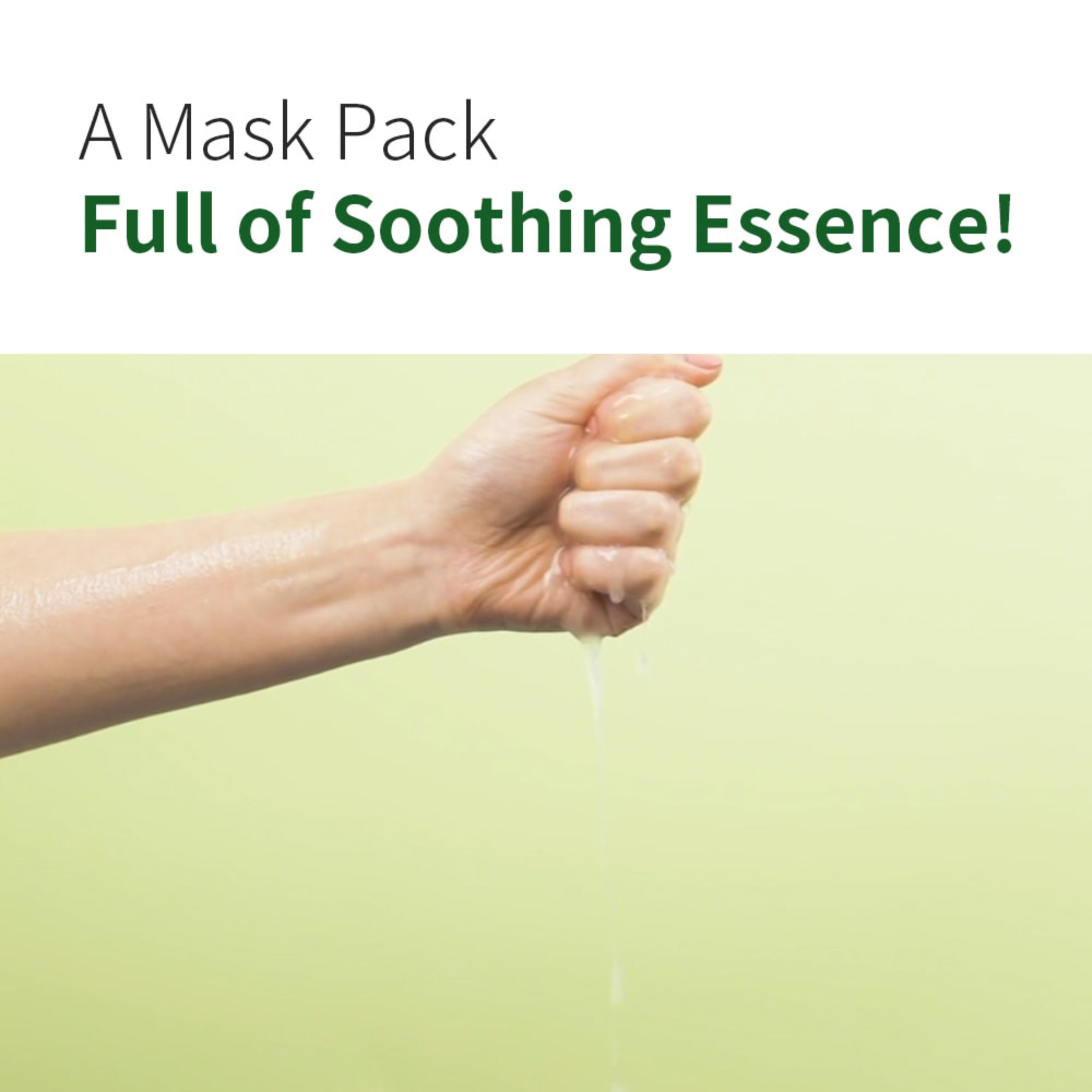 full of soothing essence mask pack