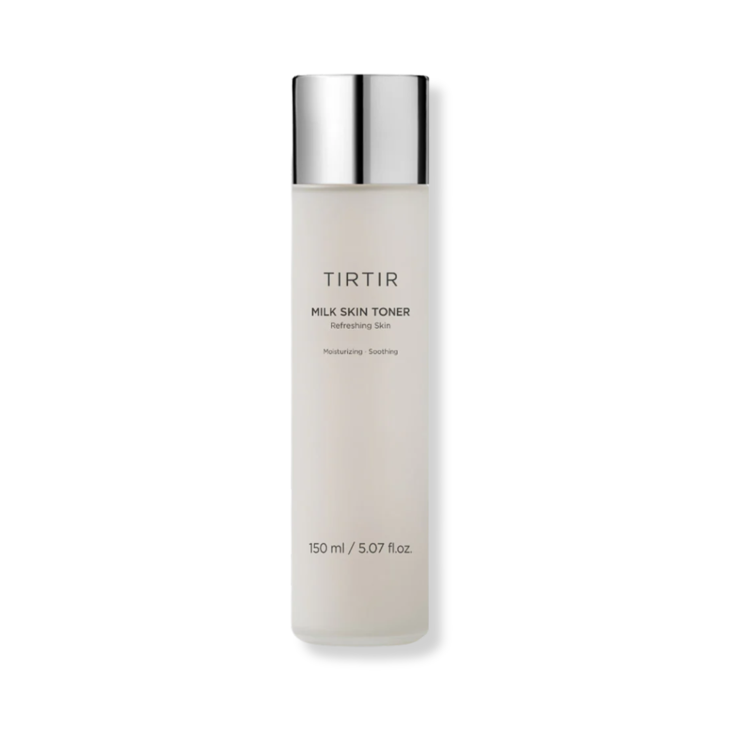 Skincare bottle labeled 'TIRTIR' on a white background