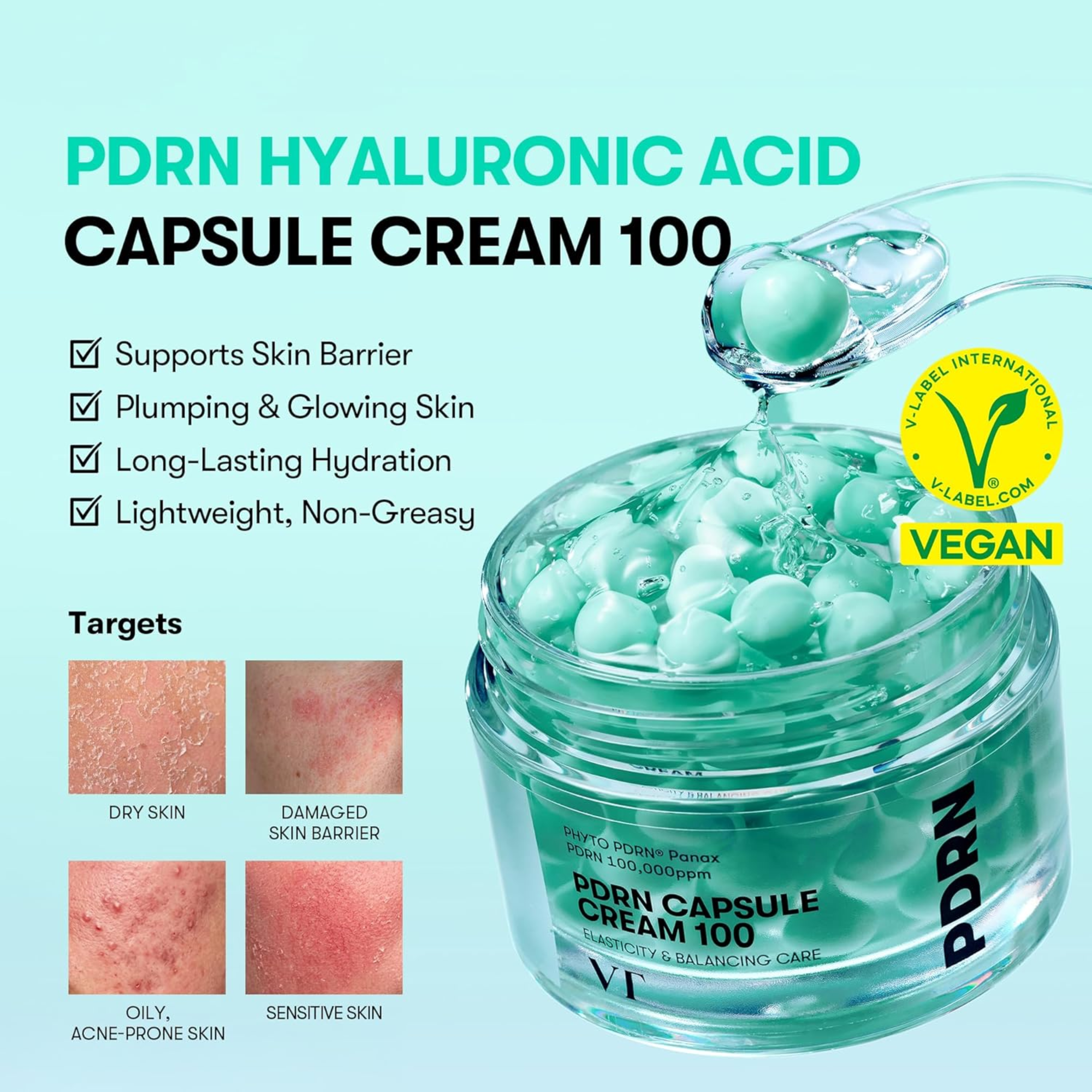 VT Cosmetics PDRN Capsule Cream 100